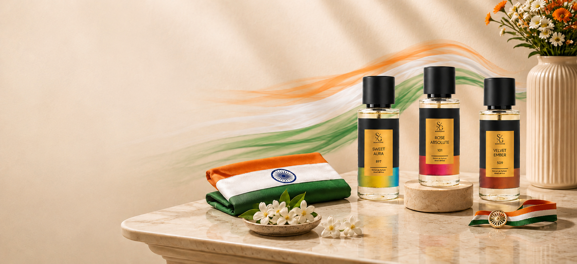 Wear the scent of freedom today