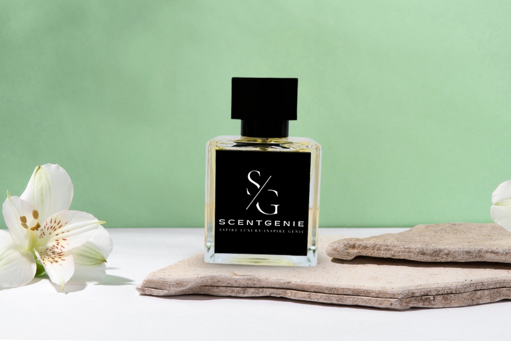 Blue and Gold Luxury Modern Illustrative Perfume Store Promotion Banner 6